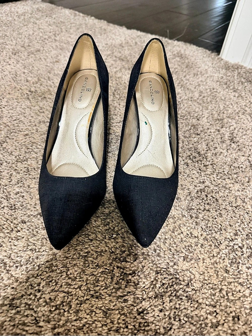 Bandolino Pointed Toe Heels in Black Like New